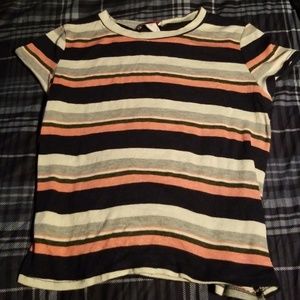 Large Stripped & Colorful Madrag Shirt